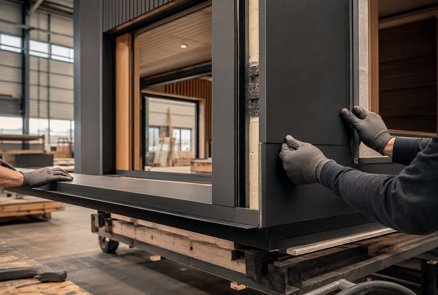 Precision cabin manufacturing and façade craftsmanship