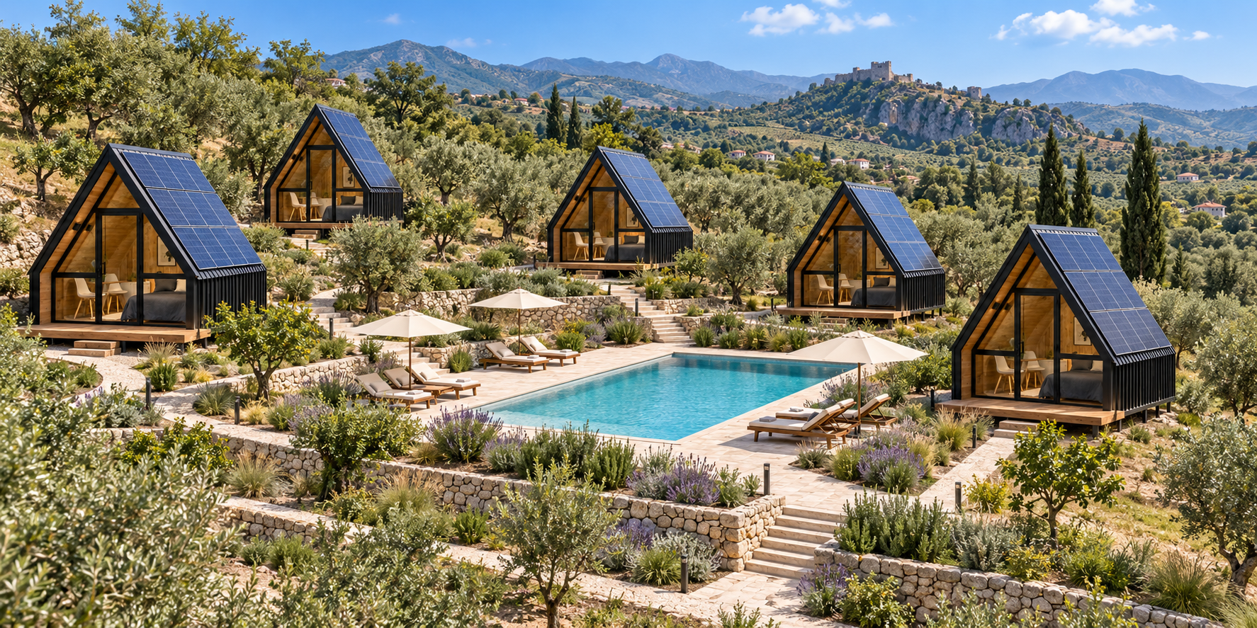 Solara cabin retreat for destination hospitality